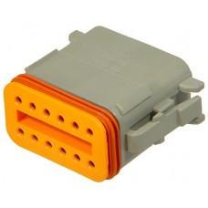 27911 - 12 circuit male DT housing. (1pc)